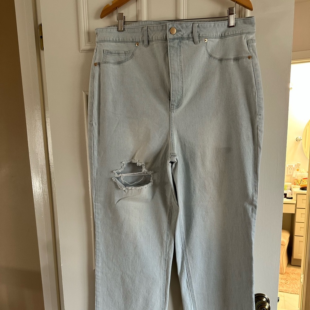Nina Parker Light blue Jeans